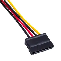 Akyga AK-CA-16 Molex 4-pin 2x Sata tápegység adapter 15 cm #2
