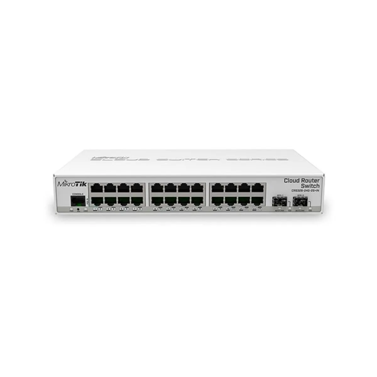 MIKROTIK CRS326-24G-2S+IN Cloud Router Switch 24x Gigabit 2xSFP Dual boot RouterOS SwOS #1