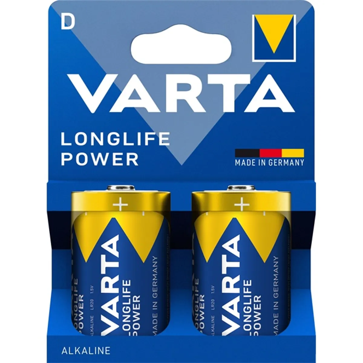 Varta 4920121422 Longlife Power D alkáli 2db #1
