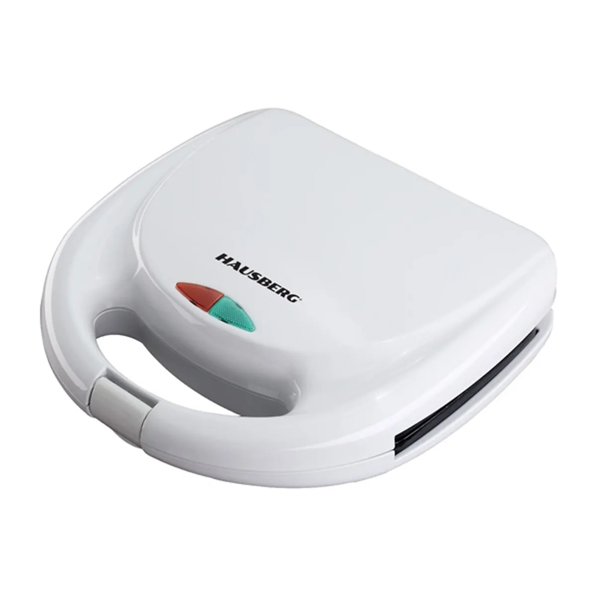 Hausberg HB-3510AB szendvicssütő 800 W két szendvics kapacitás tapadásmentes sütőlemezek led jelzőfény túlmelegedés elleni védelem függőleges tárolás #1