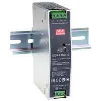 MEAN WELL DDR-120B-48 DC-DC konverter 48VDC 2,1A 120W 4kV-ig szigetelt 1 kimenetű