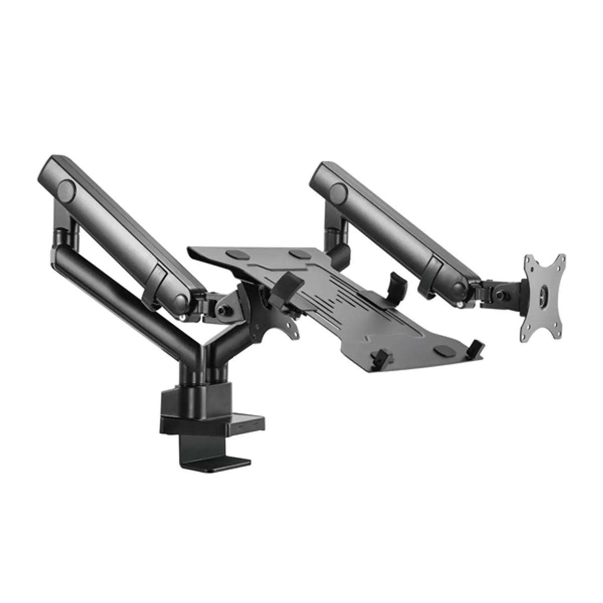 GEMBIRD MA-DA3-02 asztali monitor- és notebook konzol 17"-32" fekete, 2-kijelzős, VESA 75x75;100x100, 8 kg #2