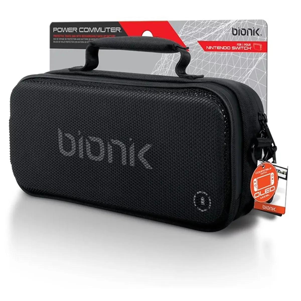 Bionik BNK-9035 power commuter Switch hordtáska 10000 mAh akkumulátorral USB-C vízálló zippzáras #7