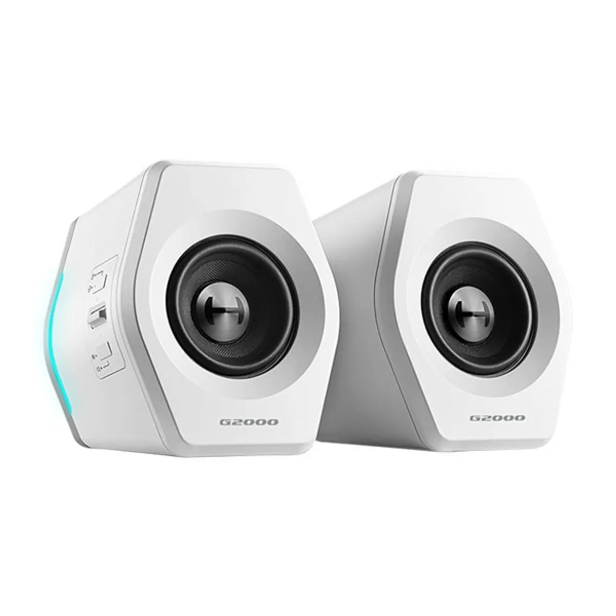 EDIFIER G2000 WHITE HECATE G2000 16 W RGB háttérvilágítás Bluetooth USB AUX PC-s hangfalszett #1
