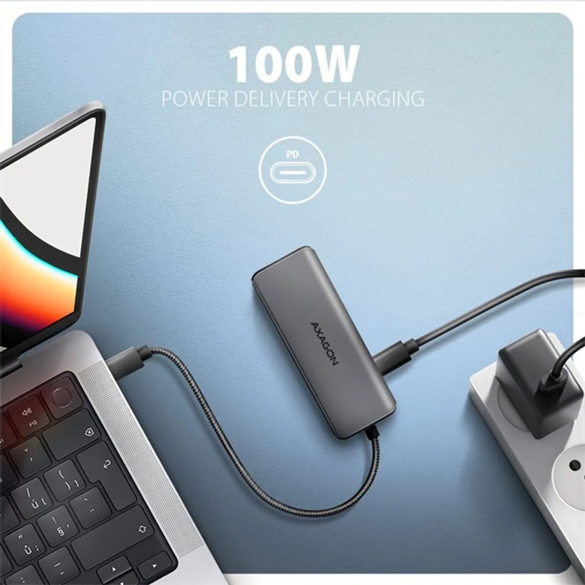 AXAGON HMC-5H8K USB-C hub 5Gbps 5in1 HDMI 8K #4