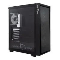 White Shark WS GCC-2401B Warhead E-ATX 215x485x400 mm, 4 db ventilátor, 2x3,5" belső hely, 2x2,5" belső hely, USB 3.0, fekete #6