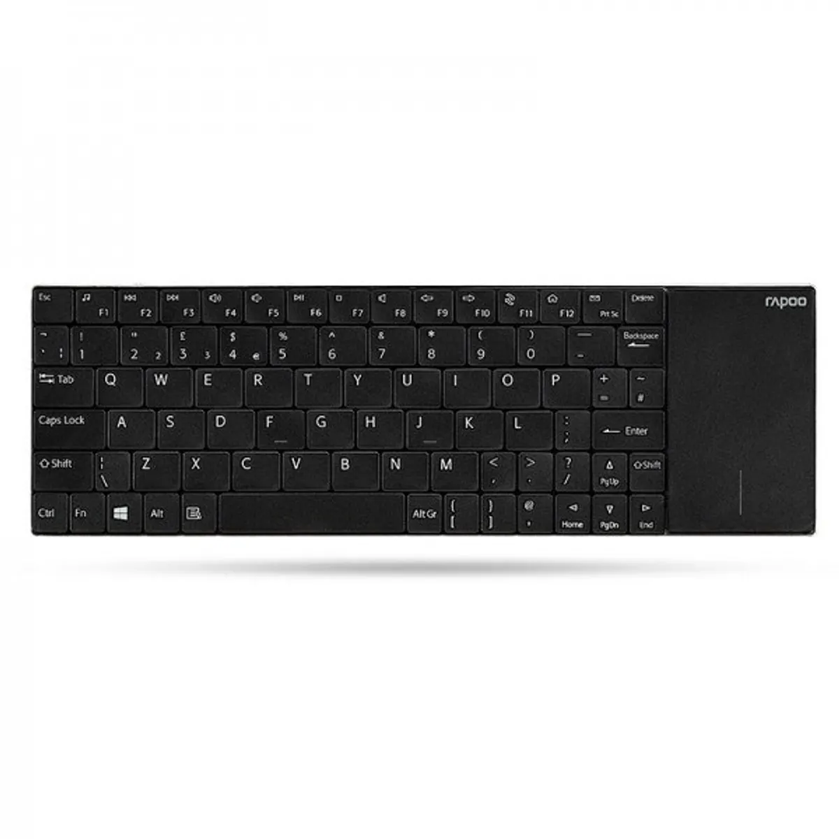 Rapoo 00157233 E2710 touchpad 2.4GHz wireless nano vevőegység plug and play fekete mini ultravékony #1