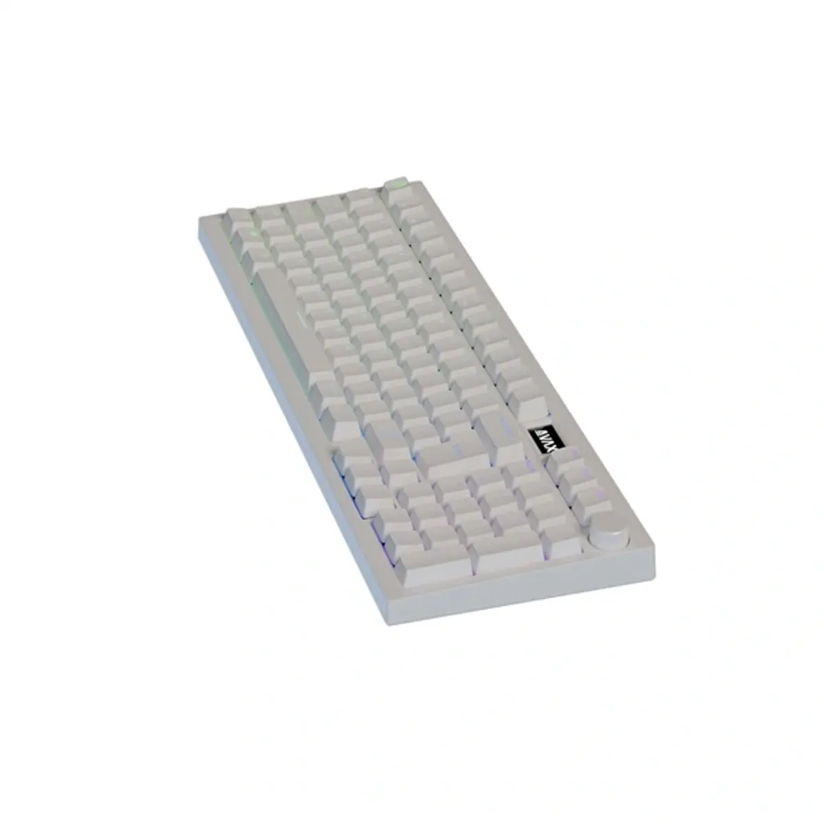 AVAX AVAX_GM03Y_PRO_WHITE GM03Y Pro fehér magyar kiosztás, mechanikus, Gateron Yellow, RGB, numerikus billentyűzet, tri-mode #3