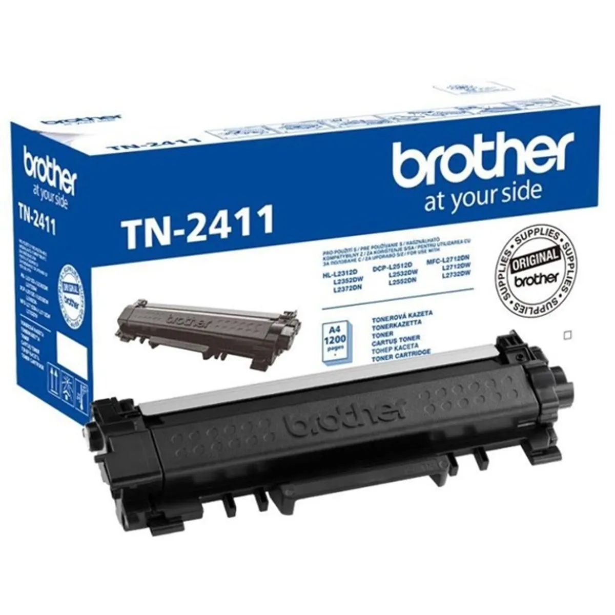 Brother TN2411 toner fekete 1200 oldal #1