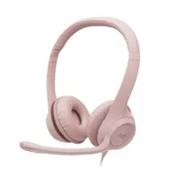 LOGITECH 981-001281 H390 fejhallgató USB rózsaszín 2.0 headset 32 ohm 20-20000 Hz 100-10000 Hz -17 dB zajszűrő mikrofon balos