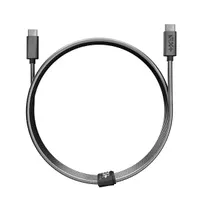 NextOne USBCX2-MET-SG USB-C adat- és töltőkábel 1,2 m asztroszürke
