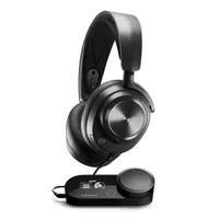 SteelSeries 61527 Arctis Nova Pro fejhallgató és erősítő Fekete GameDAC Gen 2 2.0 headset USB-C PC MAC PS4 PS5 Nintendo Switch #2