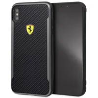 Ferrari FESPCHCI65CBBK SF Racing iPhone XS Max tok karbon hatású fekete #2