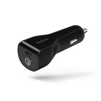 Hama 00178274 Tekhamat USB-C QC4.0 autós töltő szivargyújtó univerzális fekete