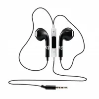 Sbox IEP-204B in-ear mikrofonos fülhallgató fekete 1,1 m