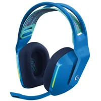Logitech 981-000943 G733 Lightspeed kék vezeték nélküli RGB gamer fejhallgató 40 mm PRO-G 20 Hz-20 kHz