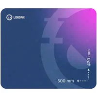 Lorgar LRG-GMP135 Main 135 500x420x3 mm lila kék csúszásgátló alap gamer