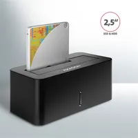 AXAGON ADSA-SN külső HDD dokkoló alumínium USB 3.2 Gen1 2.5" és 3.5" HDD SSD SATA III 6Gbps #3