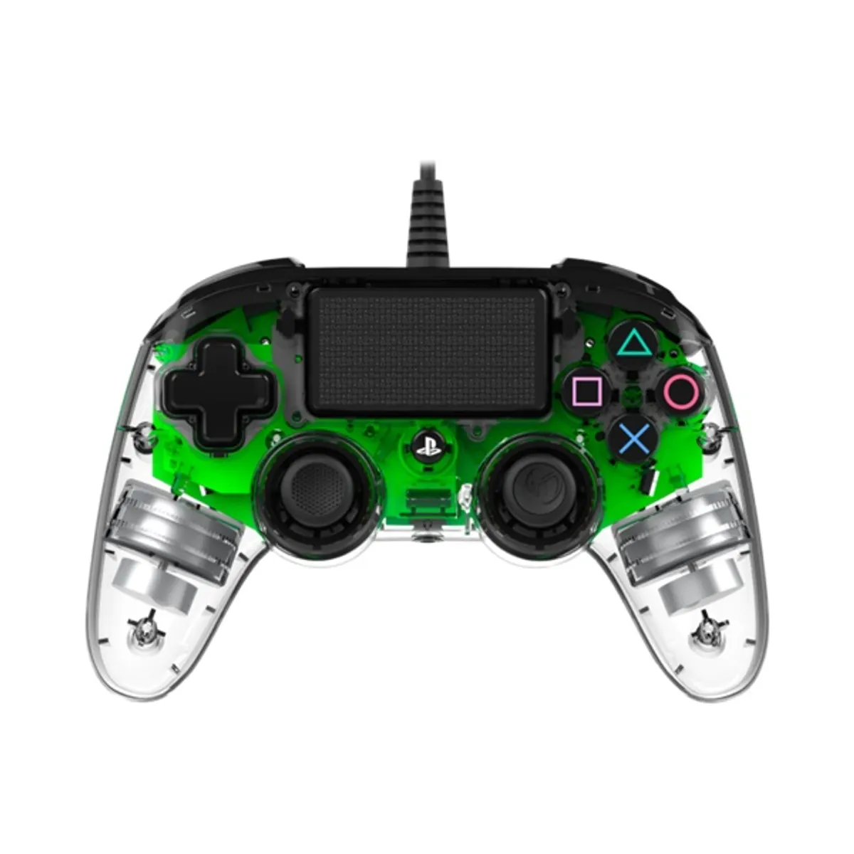 NACON 2804956 Compact PS4 kontroller zöld átlátszó vezetékes 3 m kábel #2