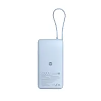 XIAOMI BHR08O8GL Power bank 20000mAh 67W beépített USB-C kábel PD-kompatibilis kék #2