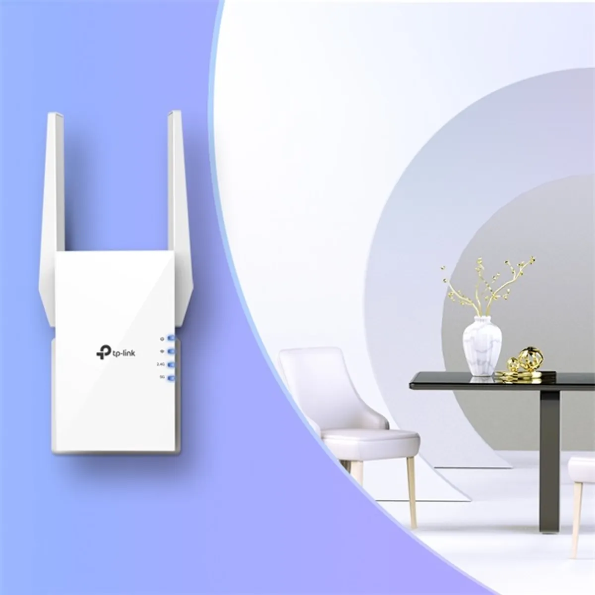 TP-LINK RE505X bővítő 300Mbps+1200Mbps, Gigabit LAN, 802.11ax, 802.11ac #5