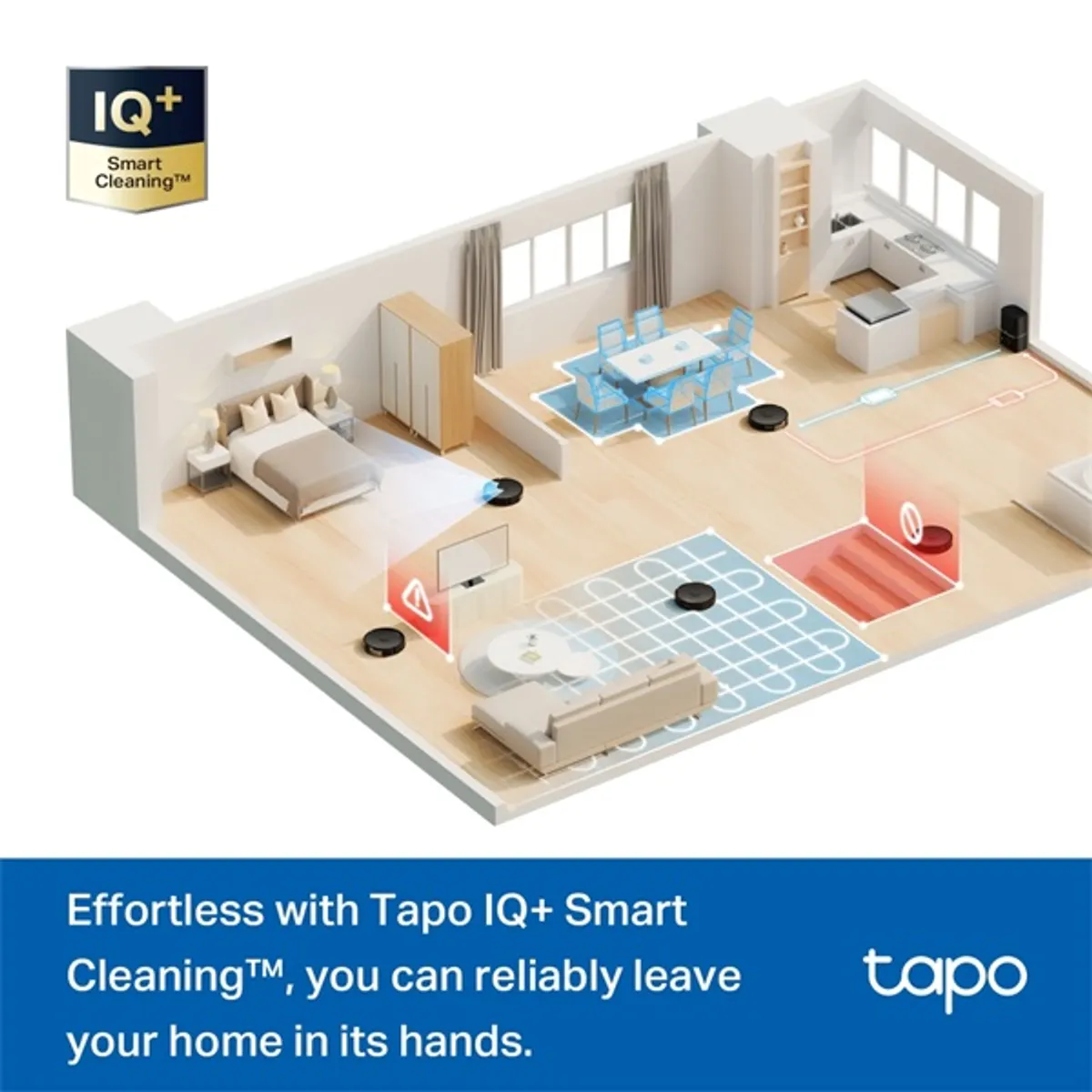 TP-LINK TAPO RV30 MAX robotporszívó és felmosó LiDAR navigáció 5300 Pa 2600 mAh 0,3 L tartály 150 perc WiFi HEPA H11 #9