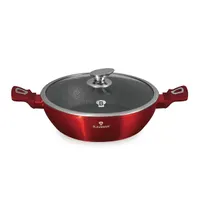 Blaumann BL-3984 burgundy collection 3,8 L 28 cm lábas fedővel alumínium tapadásmentes indukciós kompatibilis #2