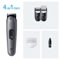 Braun 10AS490186 AIO 3500 0,5-21mm 14 hosszbeállítás 3 fésű precíziós vágó vezetékes és vezeték nélküli 50 perc #3