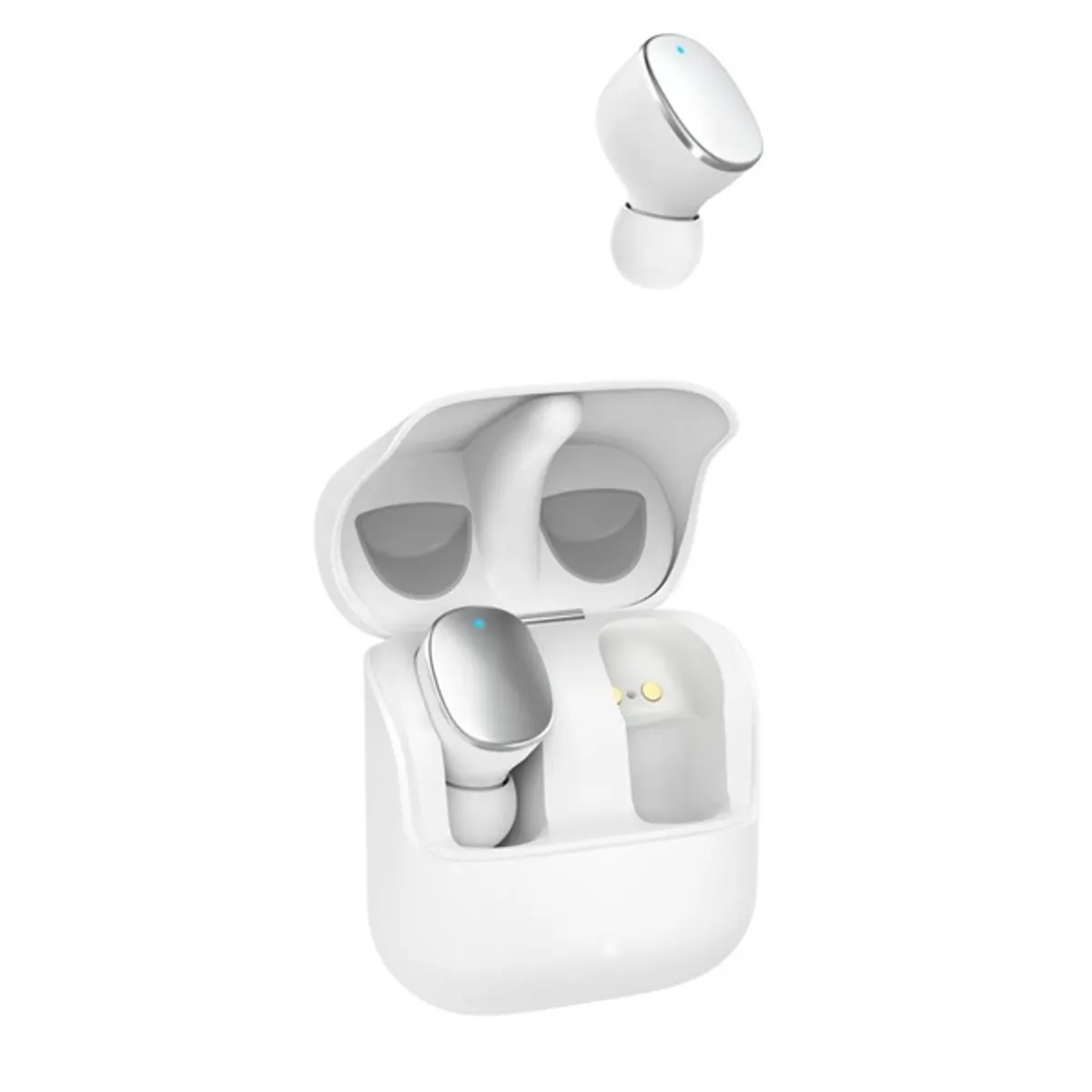 HAMA 00184109 Spirit Pure true wireless fülhallgató fehér Bluetooth USB-C 5 óra beépített mikrofon #1