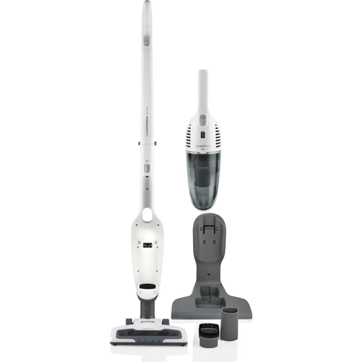 Gorenje 735396 SVC180FW 2 az 1-ben akkumulátoros fehér álló porszívó #2