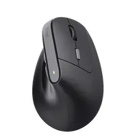 Trust 25145 Bayo II vertikális ergonómikus vezeték nélküli egér fekete 2400 dpi 2,4 GHz USB vevőegység #4