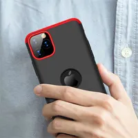 GKK GK0540 360 fokos védelem 3in1 iPhone 11 Pro fekete piros csúszásmentes #4