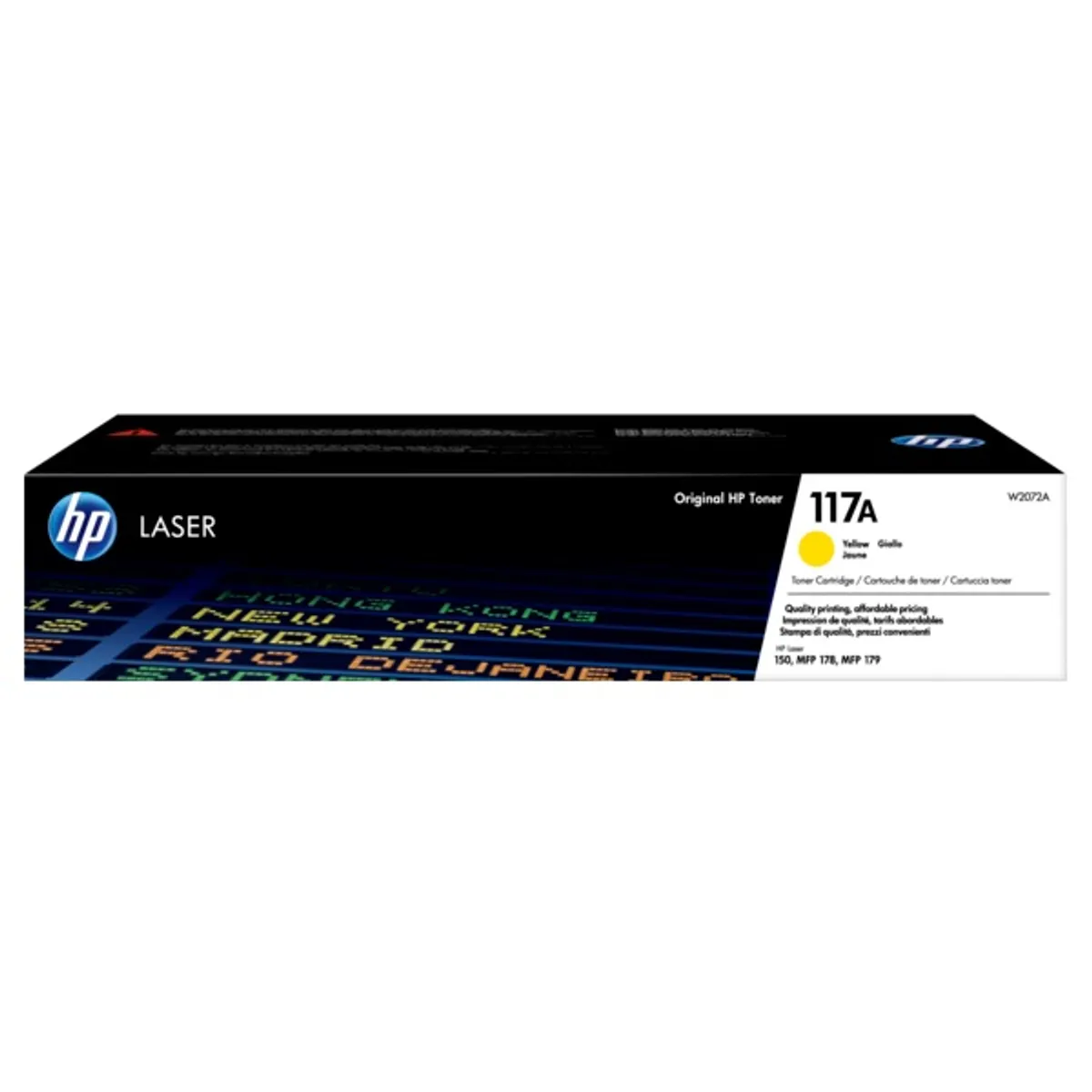 Hewlett Packard W2072A 117A toner kazetta sárga #1