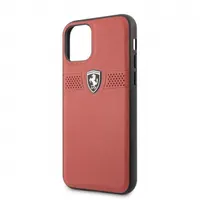 Ferrari FEOBAHCN65RE Off Track hátlap bőr piros iPhone 11 Pro Max Apple 6,5" #2