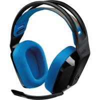 Logitech 939-002219 G535 Lightspeed vezeték nélküli játékos fejhallgató kék-fekete USB-vevő 40 mm hangszóró 33 óra