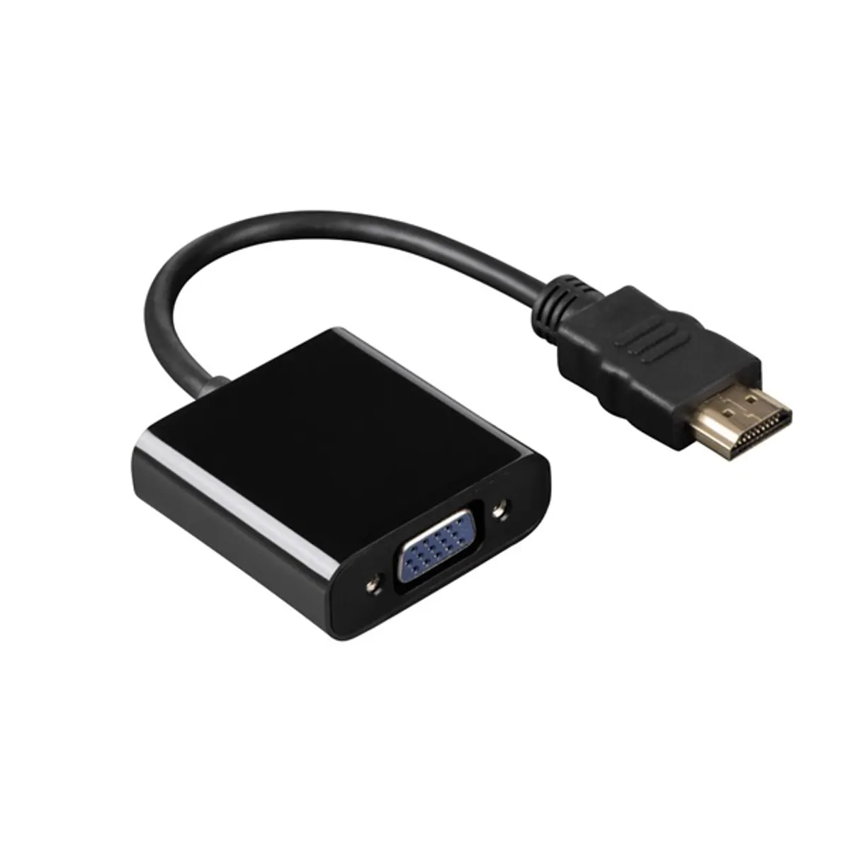 Hama 00200343 HDMI VGA adapter fekete 15 cm #1