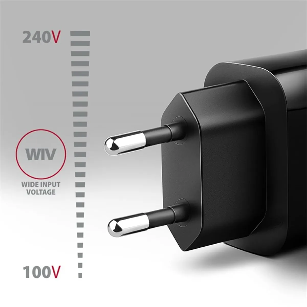 AXAGON ACU-QC18 QC3.0 USB-A falitöltő 18W univerzális kompatibilitás #3