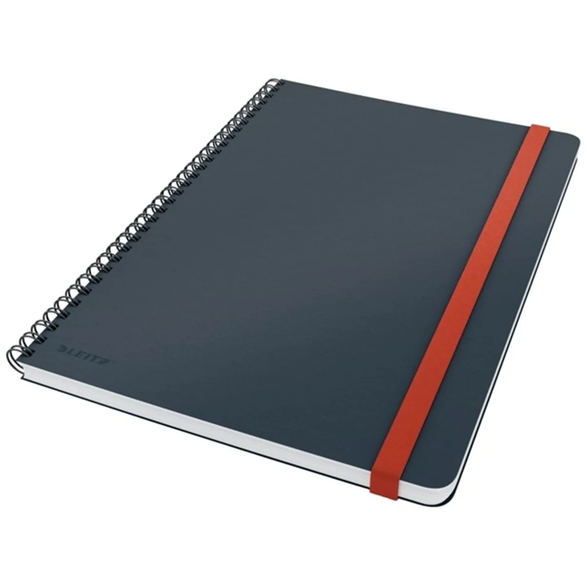 Leitz 44840089 kockás spirálfüzet szürke B5 80 lap #1