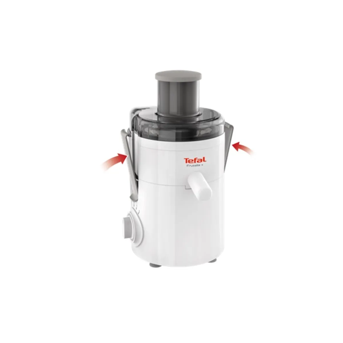 Tefal 8010000566 Frutelia Plus 350W fehér betöltőnyílás 60 mm gyümölcslétartály űrtartalma 1,0 L gyümölcshústartály űrtartalma 1 L nemesacél kés #3