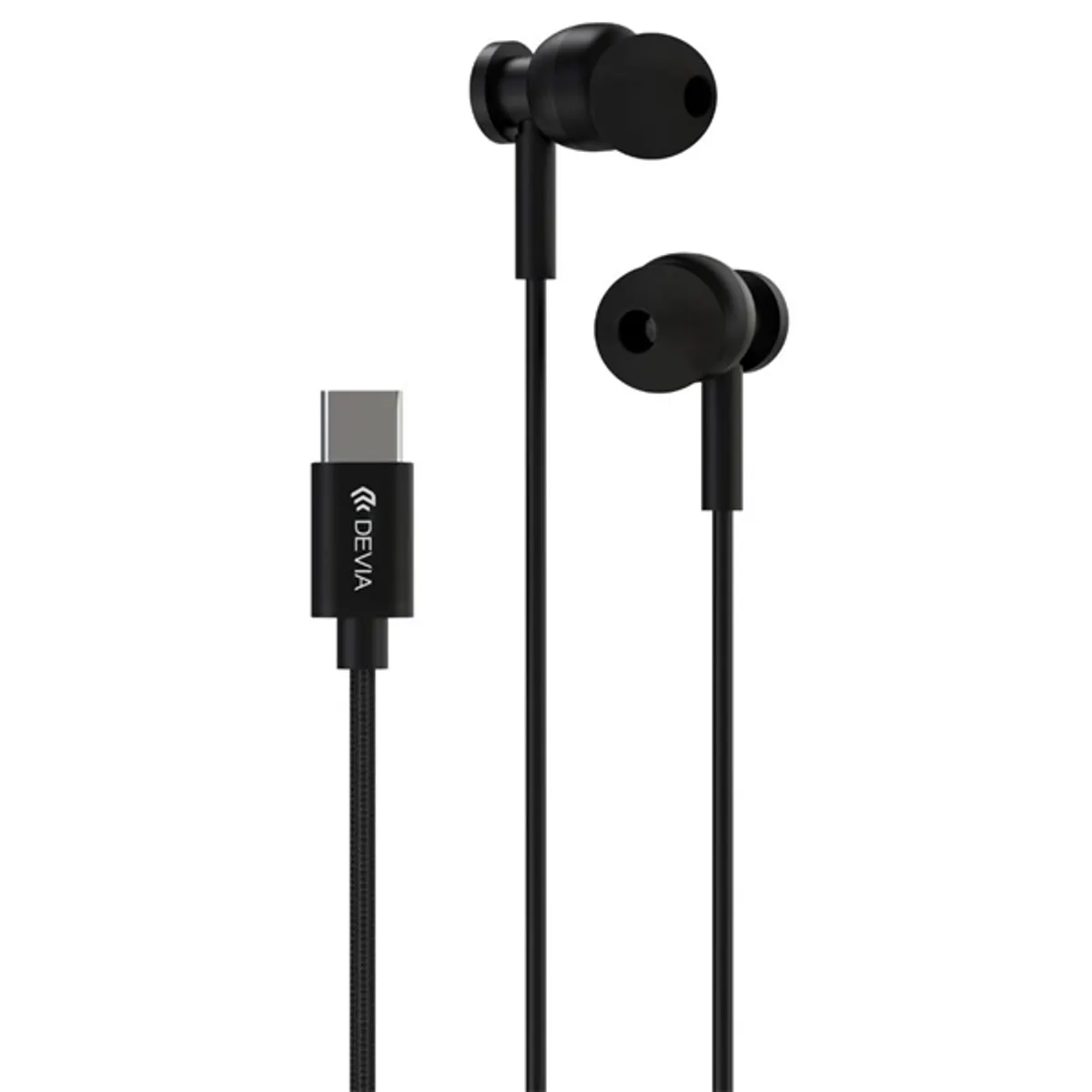 Devia ST108776 Smart Series M1 Metal In-Ear Type-C fekete 120 cm #5