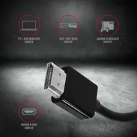 AXAGON RVH-VGN HDMI to VGA aktív adapter fekete 15 cm #3