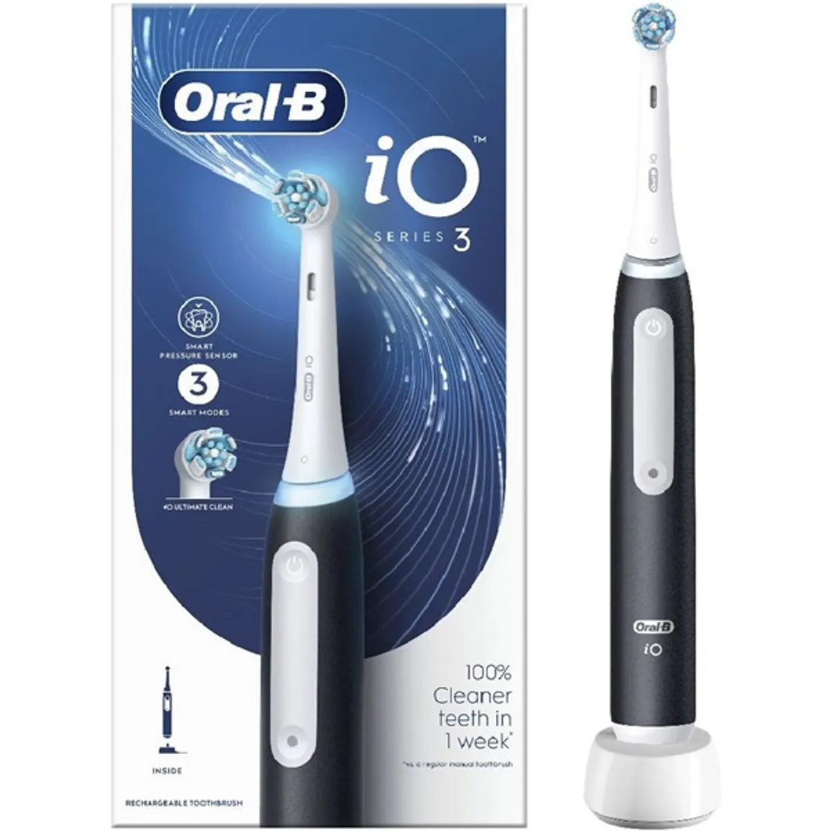 Oral-B 10PO010399 iO Series 3 Matt fekete elektromos #2