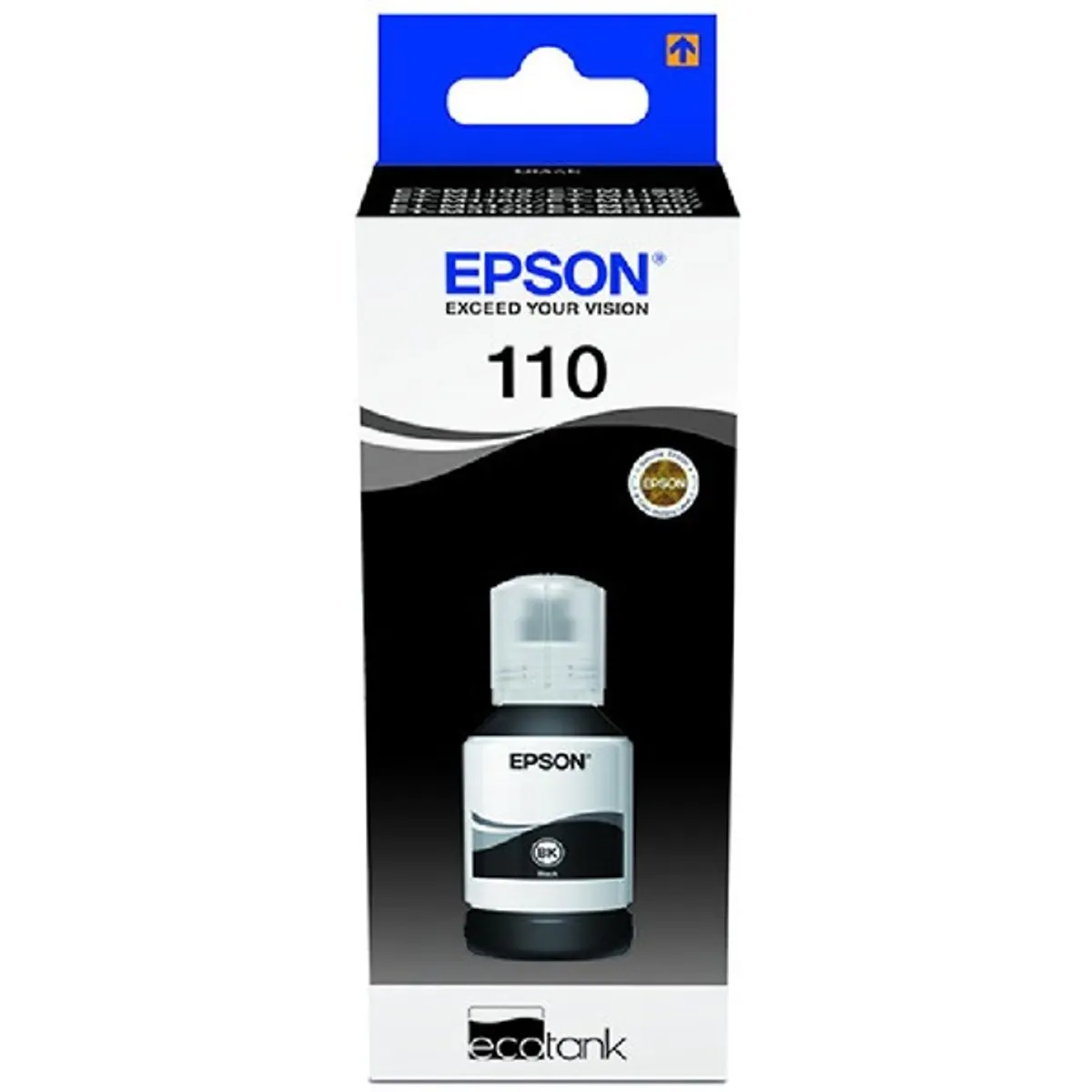 EPSON C13T03P14A EcoTank 110 pigment fekete tintapatron 120 ml 6000 oldal kompatibilis M1100-M1180 M2120-M3180 #1