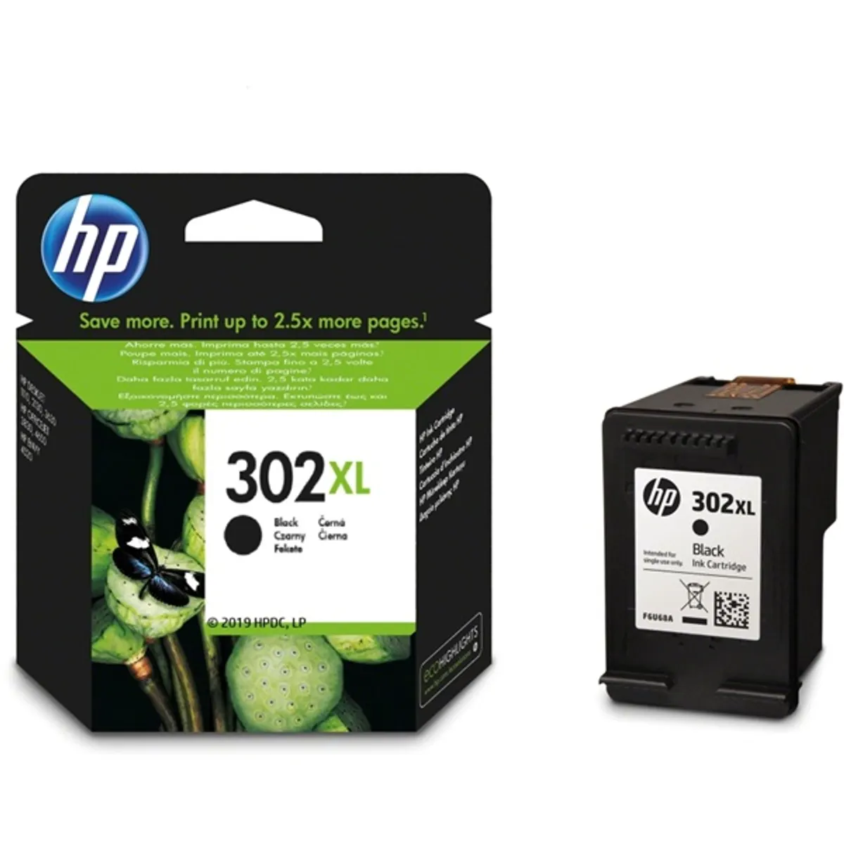 Hewlett Packard F6U68AE tintapatron fekete #2