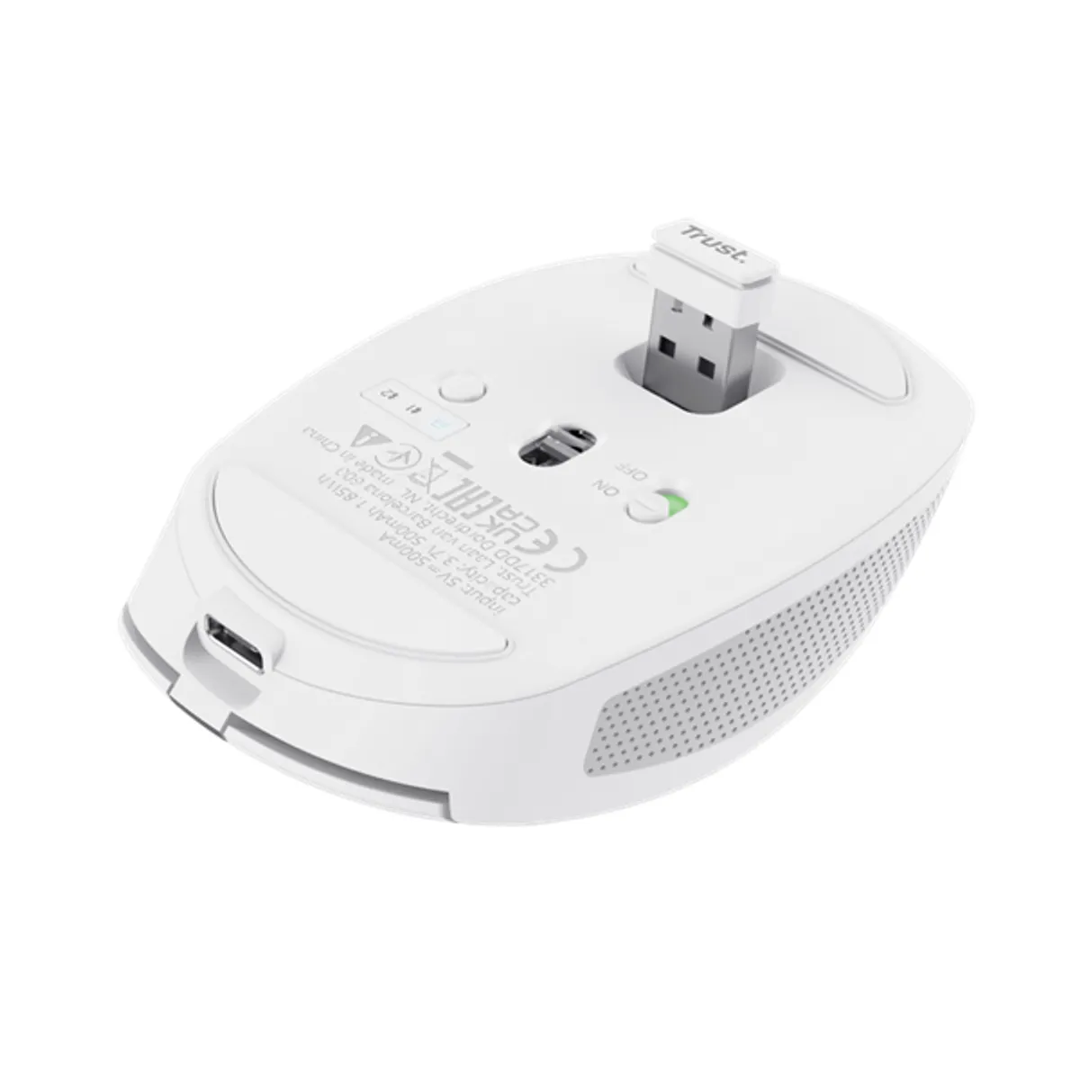 Trust 24933 Ozaa Compact 2.4GHz Bluetooth 3200 DPI USB vevőegység Beépített akkumulátor több eszköz #10