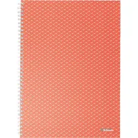 Esselte 628478 Colour'Breeze spirálfüzet A4 kockás 80 lap