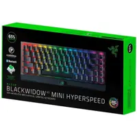 RAZER RZ03-03891400-R3M1 BlackWidow V3 Mini HyperSpeed 65 százalékos RF Bluetooth USB Zöld kapcsoló RGB #5