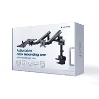 GEMBIRD MA-DA3-02 asztali monitor- és notebook konzol 17"-32" fekete, 2-kijelzős, VESA 75x75;100x100, 8 kg #7