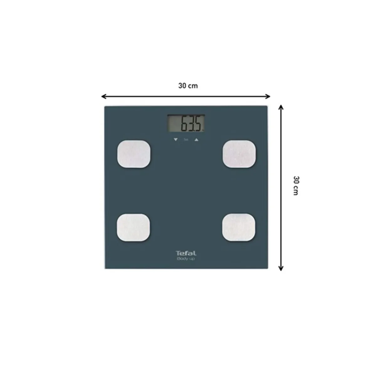 TEFAL 2100111795 Body Up személymérleg LCD 150,0 kg 100 g Szürke Inox #4