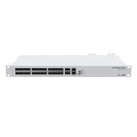 MIKROTIK CRS326-24S+2Q+RM Cloud Router Switch 24x SFP+ 2x QSFP+ L3 menedzselheto rackbe szerelheto